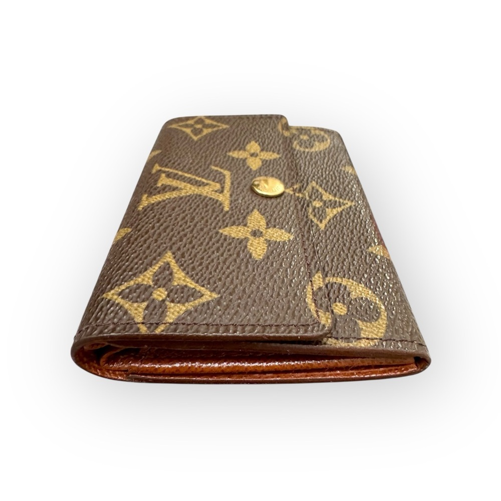 LOUIS VUITTON 1998 Monogram Porte-Monnaie Coin Purse, Vintage - Picture 6 of 16